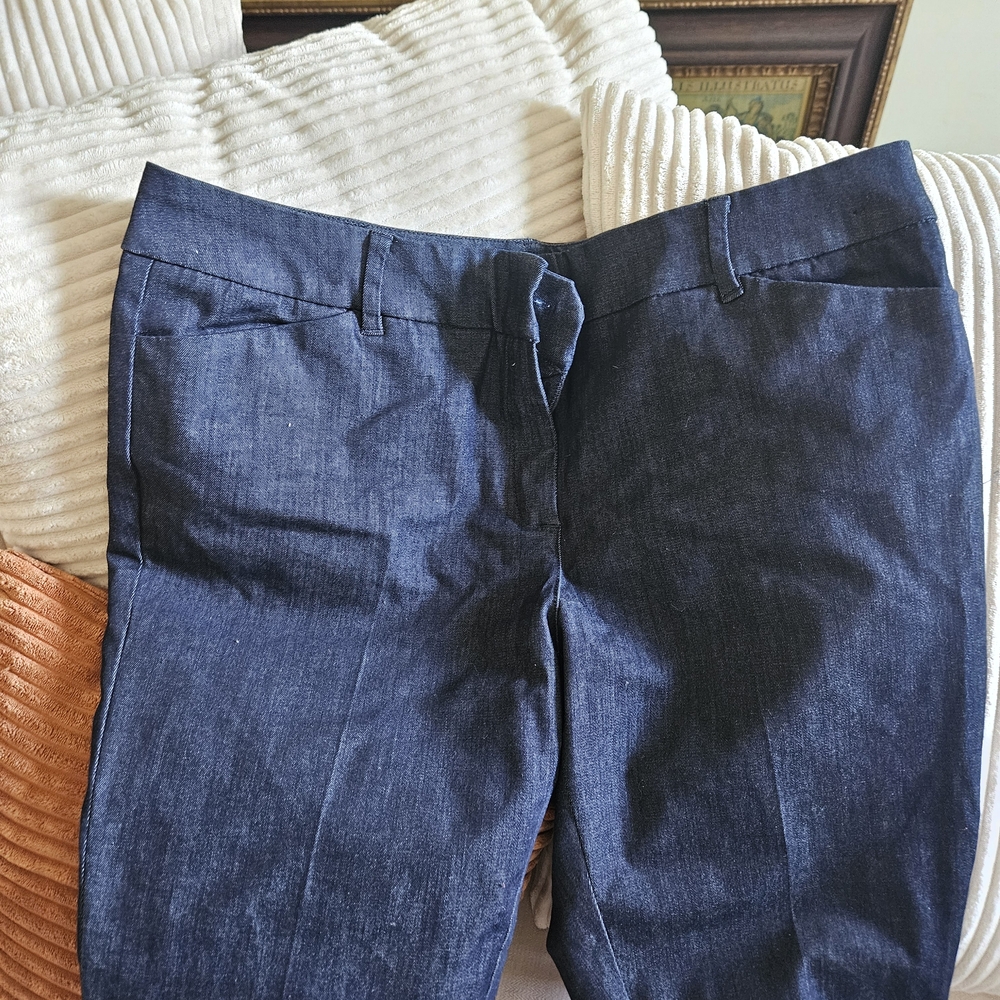 Dark Blue Denim Pants